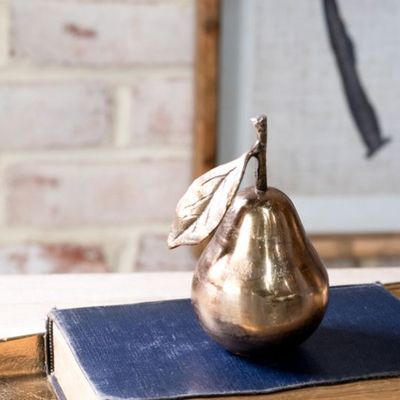 Champagne Deco Pear 4.75”