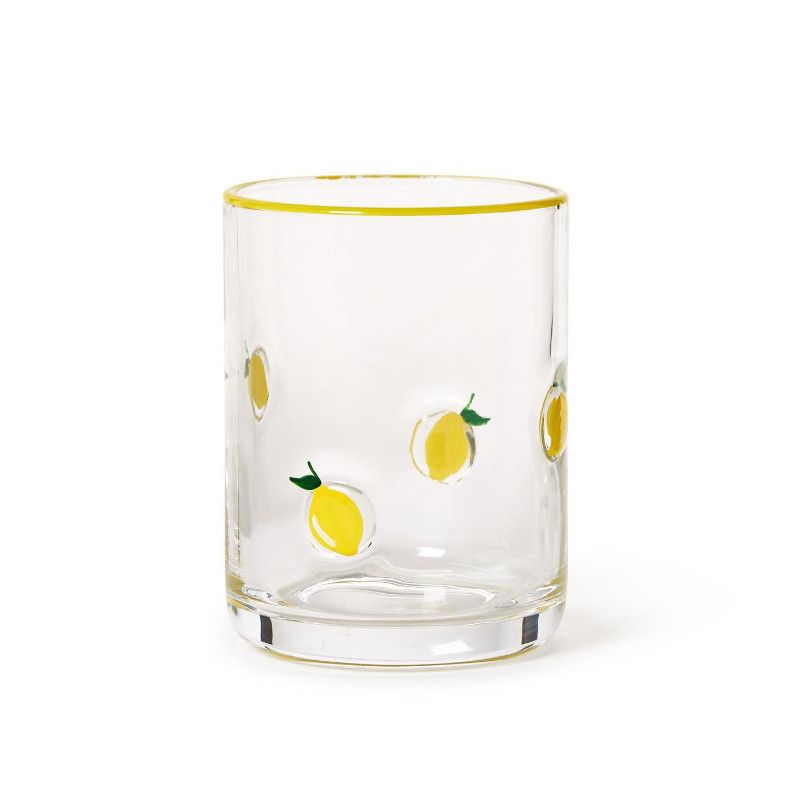 Lemon Old Fashion Glass