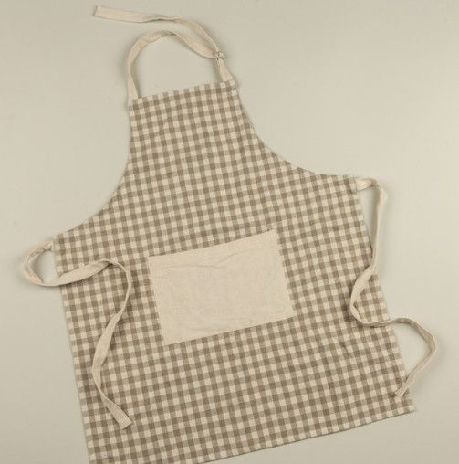Tan &amp; Cream Apron