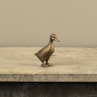 Gold Standing Duck