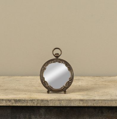 Irene Round Tabletop Mirror