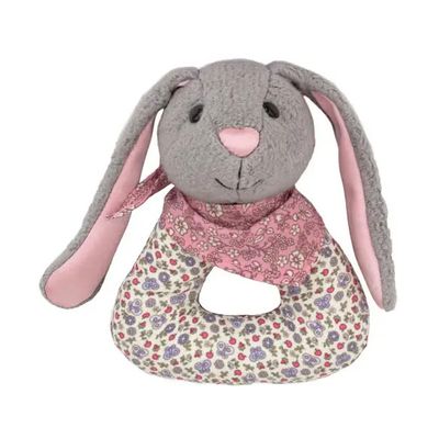 Patterned Rattle - Bunny