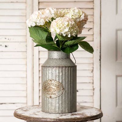 Flowers &amp; Plants Can with Handle