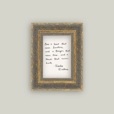 Have A Heart Framed Antique Print