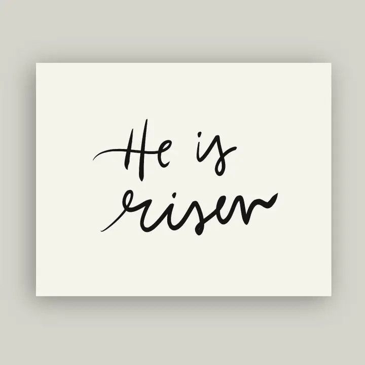 He Is Risen Artist Board