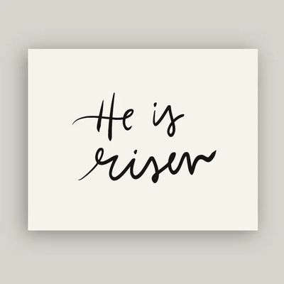 He Is Risen Artist Board