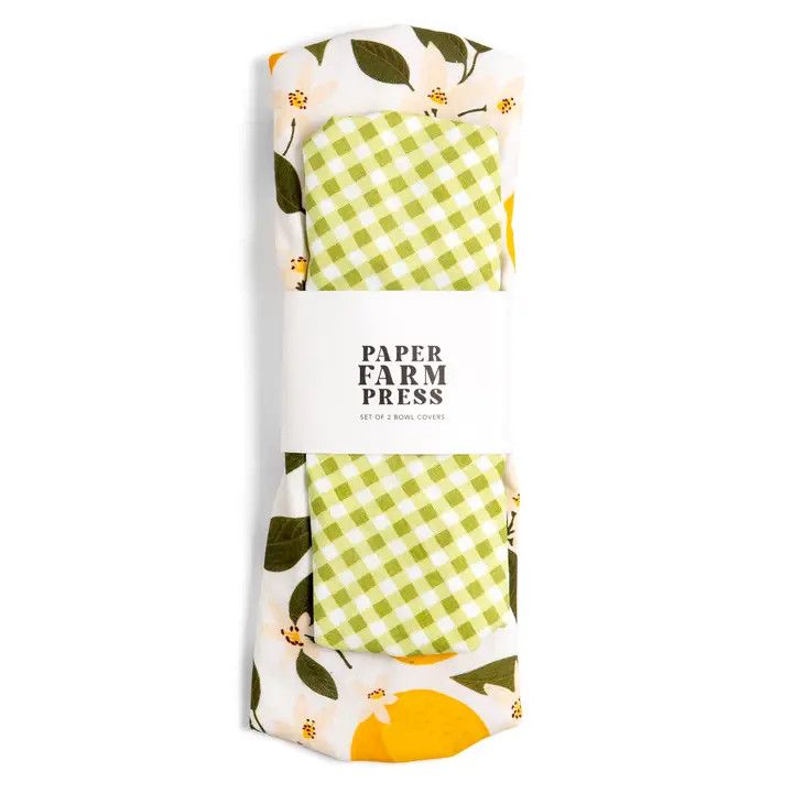 Orange Orchard Bowl Cover Set