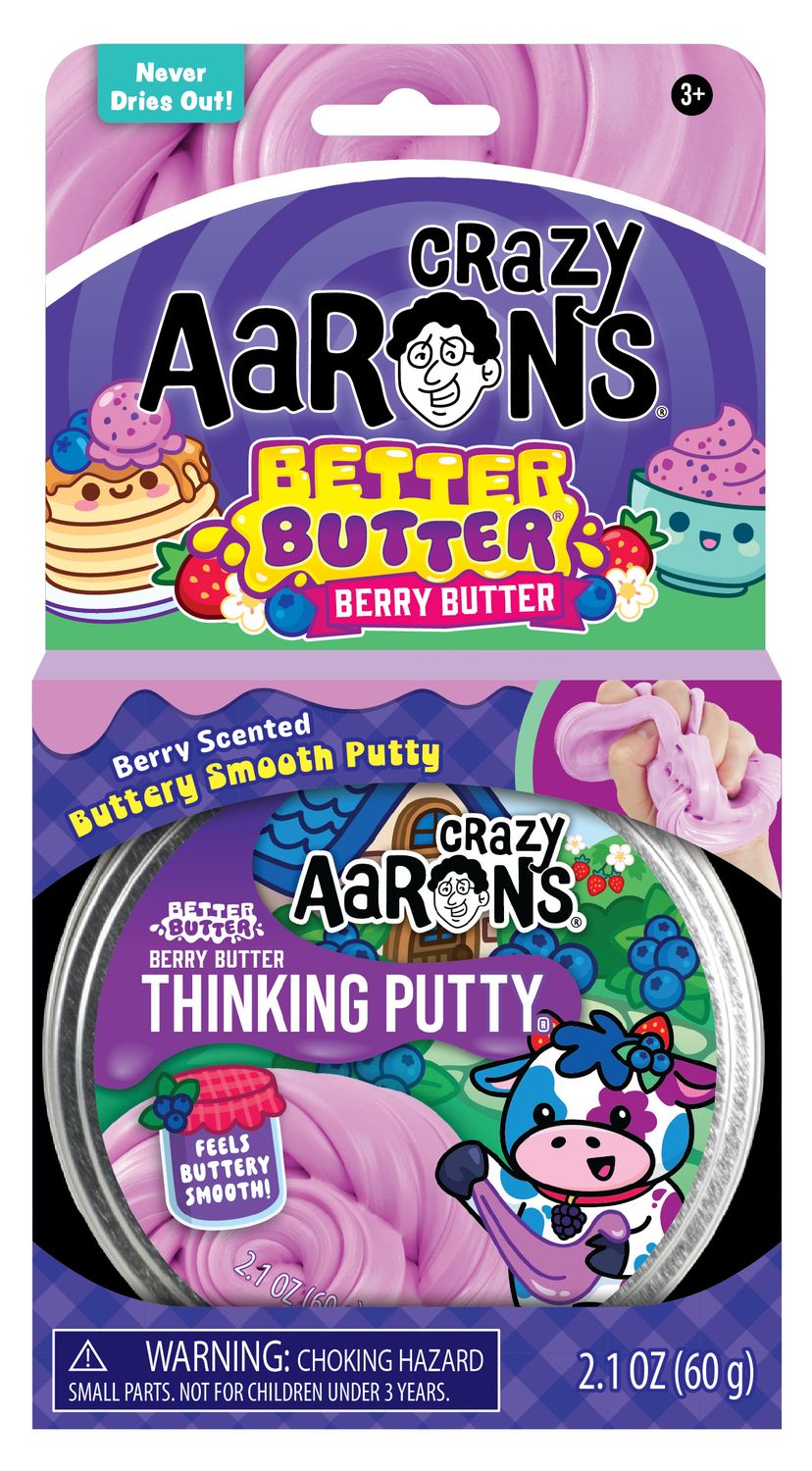 Better Butter - Berry 4” Thinking Putty