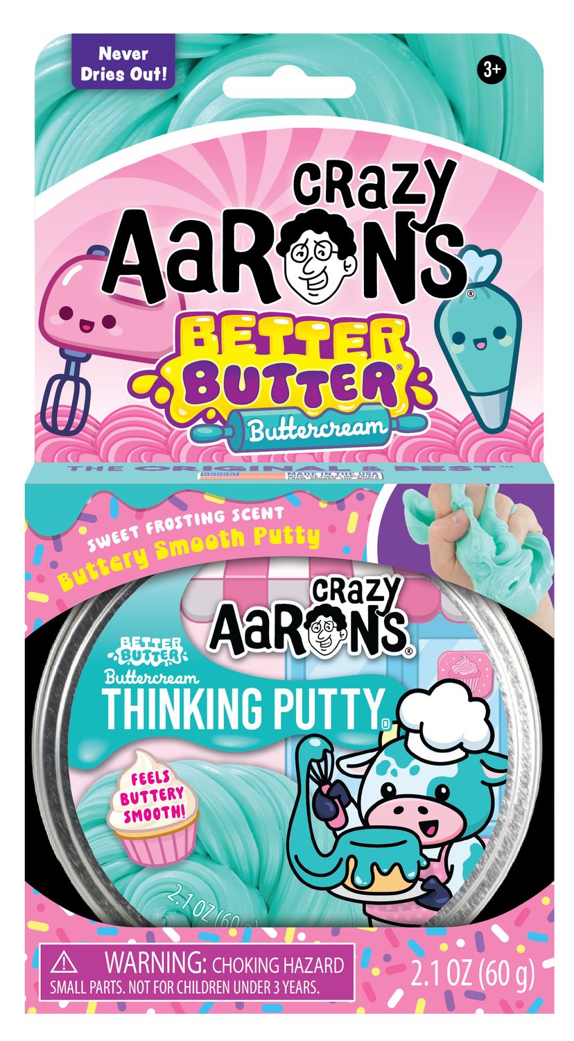 Better Butter - Buttercream 4” Thinking Putty