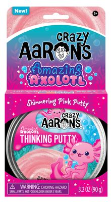 Amazing Axolotl 4” Thinking Putty