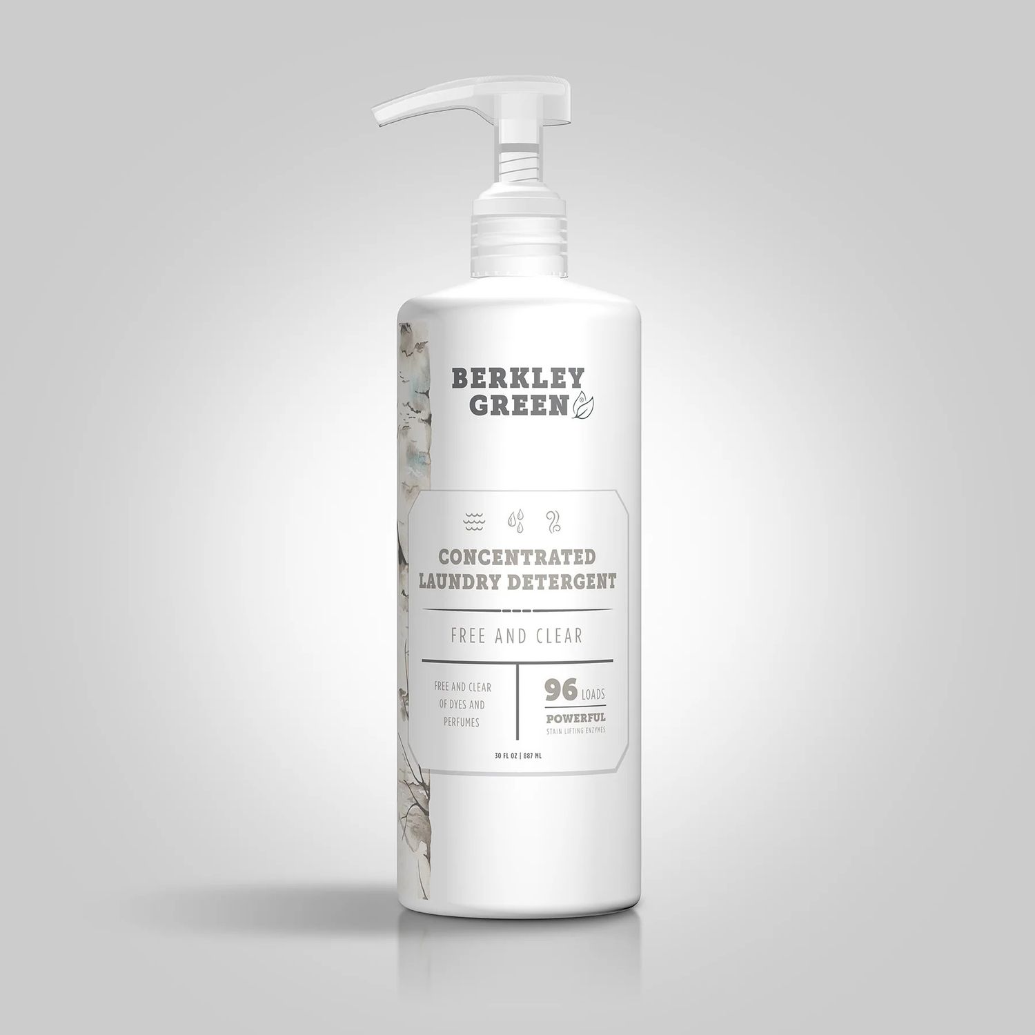 Laundry Detergent Free &amp; Clear Berkley Green