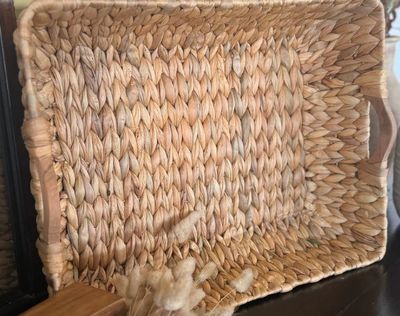 Rectangular Water Hyacinth Basket