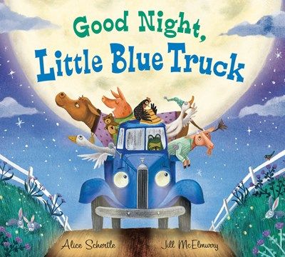 Good Night, Little Blue Truck Board Book