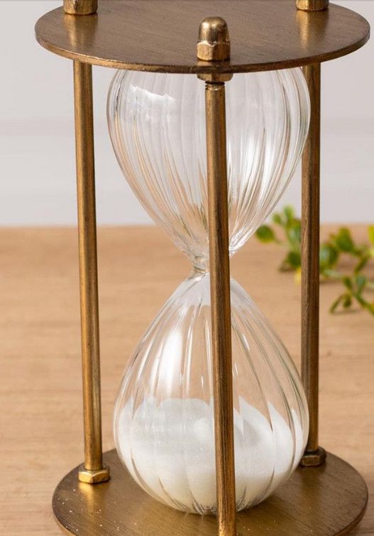Gold Hourglass