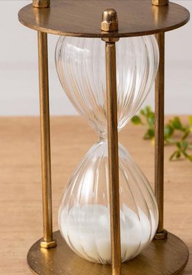 Gold Hourglass