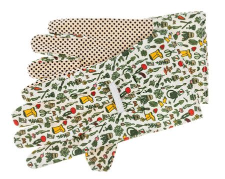 Gardening Tool Pattern Garden Gloves