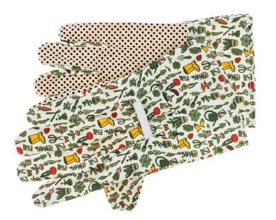 Gardening Tool Pattern Garden Gloves