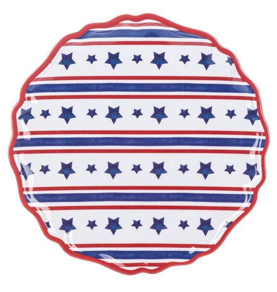 Stars &amp; Stripes Dinner Plate
