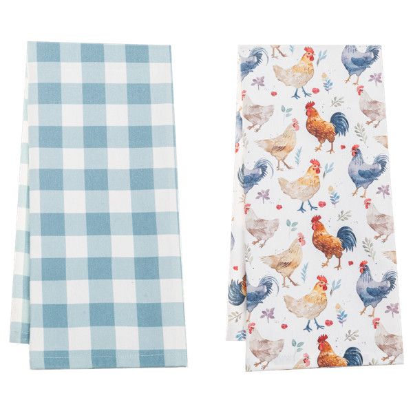 **Chicken Tea Towel Assorted
