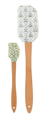 Vintage Floral Spatula Set of 2