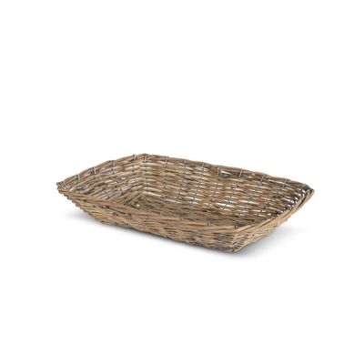 Woven Willow Tray SM