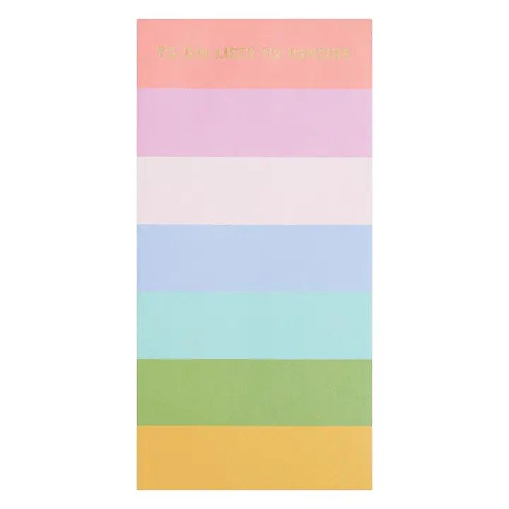 N Squared Stripe 4x8 Magnetic List Pad