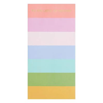 N Squared Stripe 4x8 Magnetic List Pad