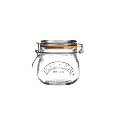 Clip Top Round Jar 17 oz