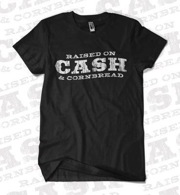 Raised on Cash and Cornbread Tee