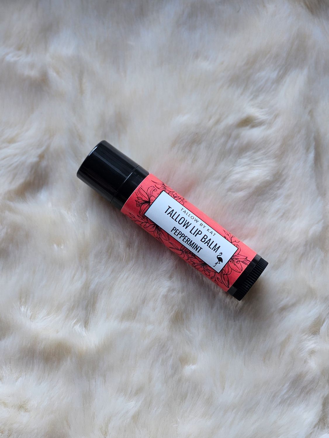 Tallow By Kat Tallow Lip Balm, Scent: Peppermint