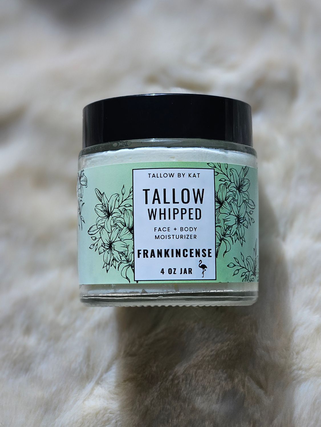 Tallow By Kat Whipped Tallow Balm, Scent: Frankincense