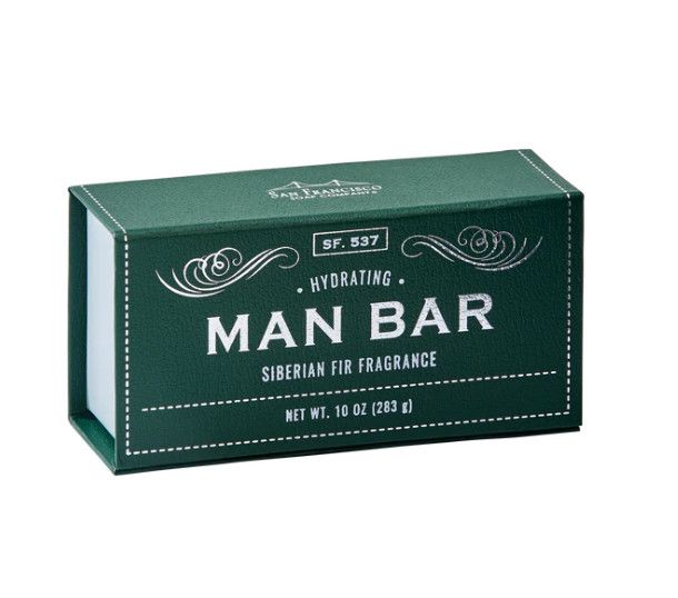 Man Bar Soap, Scent: Siberian Fir