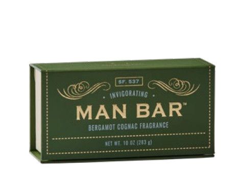 Man Bar Soap, Scent: Bergamot Cognac