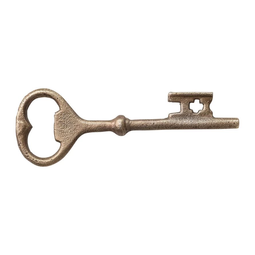 Cast Iron Key Shaped Bottle Opener