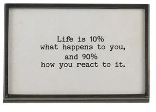 Metal &amp; Glass Frame w/Easel Life is 10%