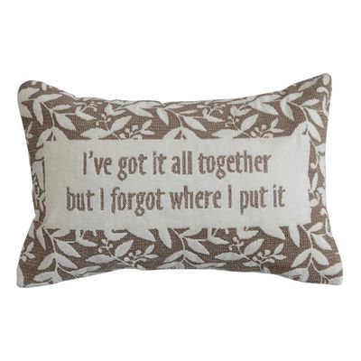 I've Got It All Together Lumbar Pillow