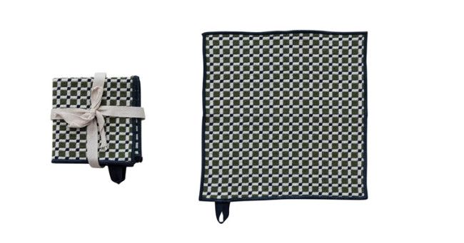 Large Woven Dish Cloth Set of 3