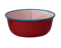 Enameled Bowl Red