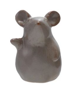 Stoneware Mouse 1 Arm Up