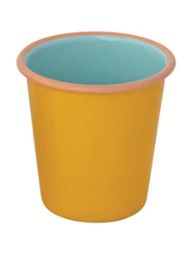 Enameled Shot Glass Yellow