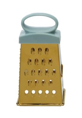 Gold 4-Sided Grater Blue Top