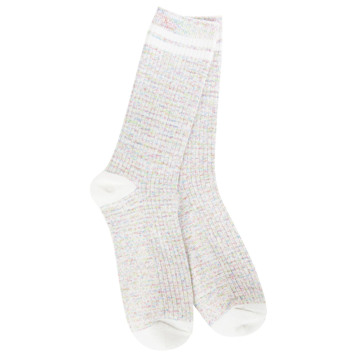 Light Weight Rugby Crew Socks, Color: Birthday Cake