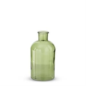 Green Glass Bottle 7.75” #5