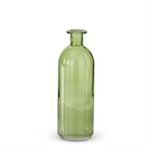 Green Glass Bottle 8” #2