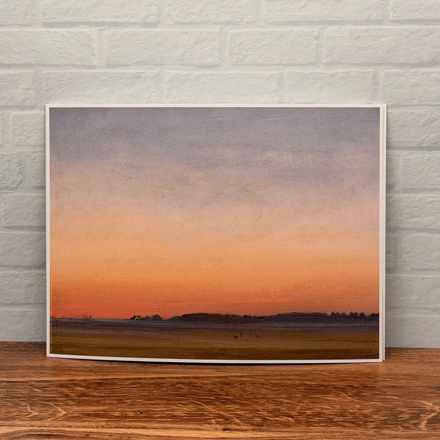 Sunset Horizon Oil Print