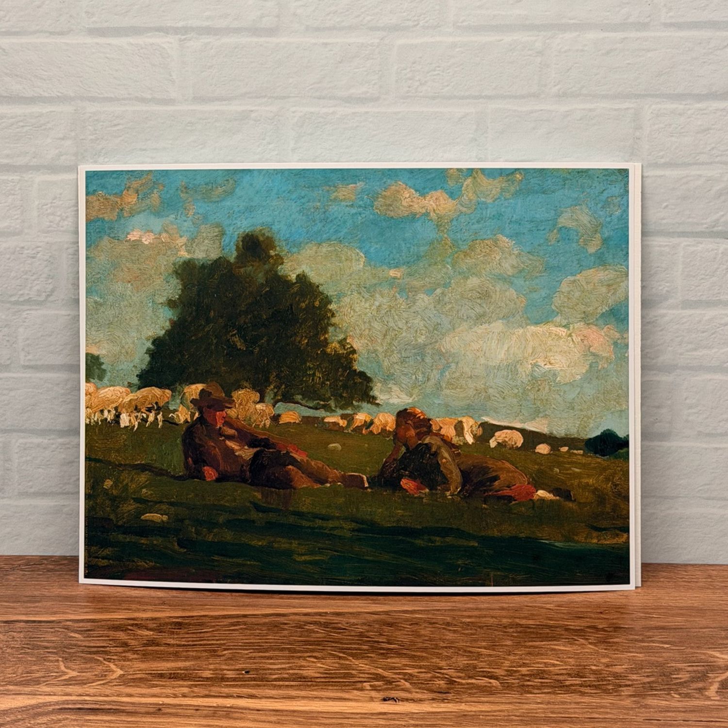 Dreaming in the Pasture Oil Print