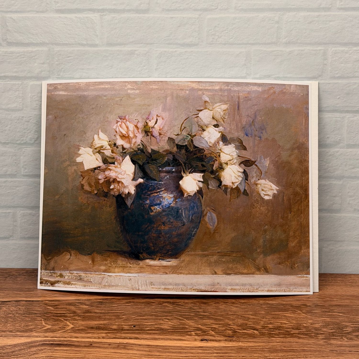 Romantic Rose Bouquet Oil Print