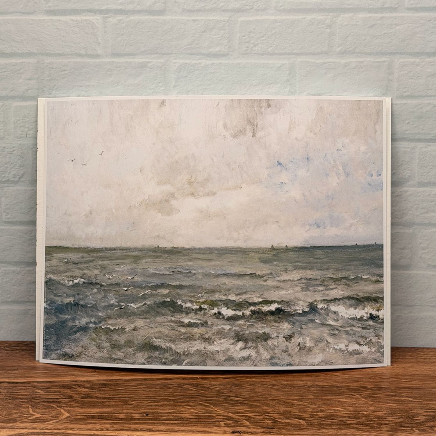 Ocean Waves Oil Print