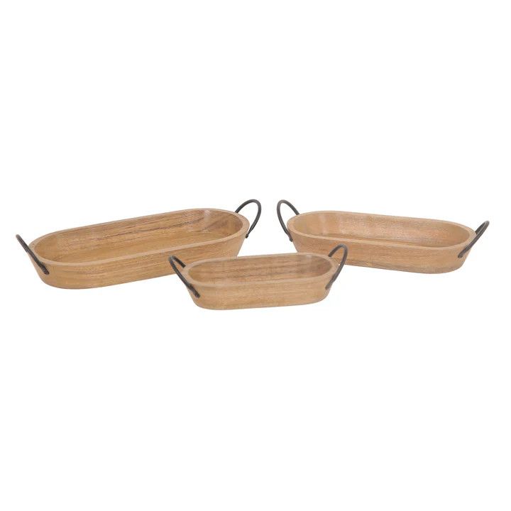 Wood Tray, Size: LG
