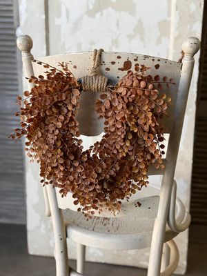 Cider Leaves Hanging Wreath 15”